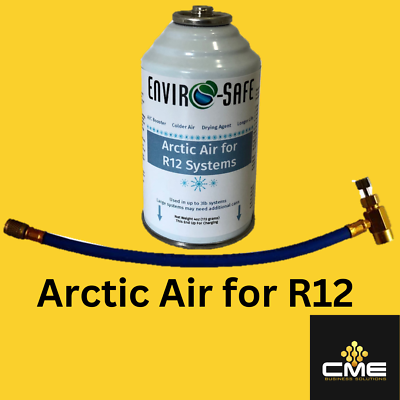 #ad Envirosafe Arctic Air for R12 Auto AC Support 1 can and hose $25.99