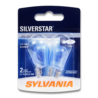 #ad Sylvania SilverStar 2 Pack 7443ST Light Bulb Brake Side Marker Turn gd $11.44