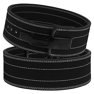 #ad Lever Weight Lifting Leather Belt Powerlifting Gym Belts for Men amp; Women $34.99