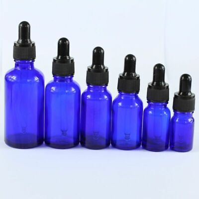 #ad 2 50 Pcs Glass Reagent Pipette Bottle Eye Dropper Aromatherapy Bottles $158.37