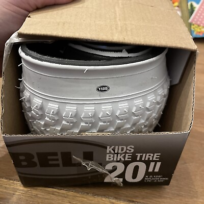 #ad Bell Kids Bike Tire 20quot; x 2.125” Replaces: 1.75quot; 2.125quot; White: New other $12.00