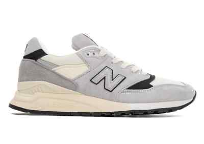 #ad New Balance 998 Grey White Black Retro OG Sneakers U998GB Mens Size $151.97