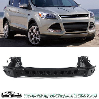 #ad Front Bumper Reinforcement For 12 18 Ford Focus Escape Lincoln Steel Impact Bar $91.97