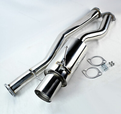 #ad T304 Stainless Steel Cat Back Exhaust Drift Spec Fits Nissan 350Z 2003 2009 $119.69