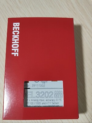 #ad Beckhoff EL3202 PLC Module EL 3202 New In Box $178.00