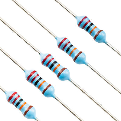 #ad Musiclily Pro 50Pcs Film Precision Resistor 220kΩ 250mW For Guitar Wiring Mods $7.75