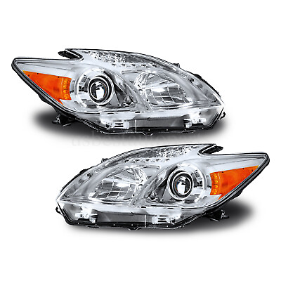 #ad Headlights Headlamps Driver Passenger Pair For 2012 2013 2014 2015 Toyota Prius $119.99