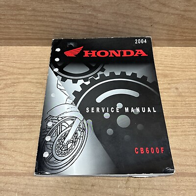 #ad NOS Honda CB600F Hornet 600 2004 Genuine Factory Owner#x27;s Service Manual 61MBZ00 $14.99