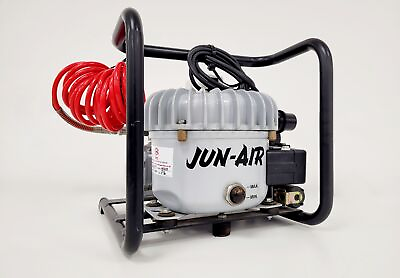 Jun Air MINOR air Compressor with Accessories 1994 Lab $1343.24