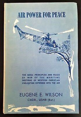 #ad Air Power For Peace by Eugene E. Wilson Very Good 1968 Vintage Hardcover Book $19.99