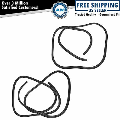 #ad Door amp; Body Weatherstrip Seal Front Set Left or Right for Chevy Silverado GMC $74.08