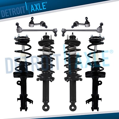 #ad Front Rear Struts w Coil Spring Assembly Sway Bars for 2012 2014 Honda CR V $275.39