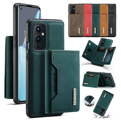 #ad Magnetic Leather Removable Flip Wallet Card Case Cover For OnePlus 99 Pro 9R $14.99