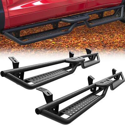 #ad Heavy Duty Running Boards for 05 23 Toyota Tacoma Double Cab Side Steps Nerf Bar $269.00