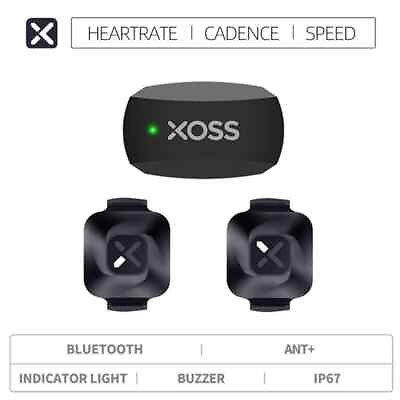 #ad Bicycle Cadence Sensor Speedometer ANT Bluetooth 4.0 Heart Rate Monitor $81.16