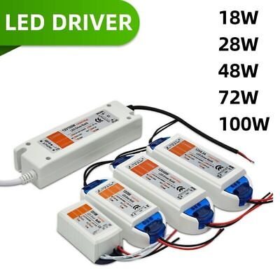 #ad LED Driver Power Supply Transformer 110V 240V DC 12V for LED Adapter Lighting $9.99