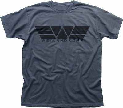 #ad WEYLAND Corporation Corp YUTANI ALIENS PROMETHEUS grey printed t shirt OZ9289 GBP 13.95