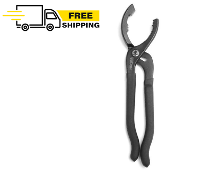 #ad Black Oil Filter Pliers Universal Oil Filter Wrench Oil Filter New $8.78