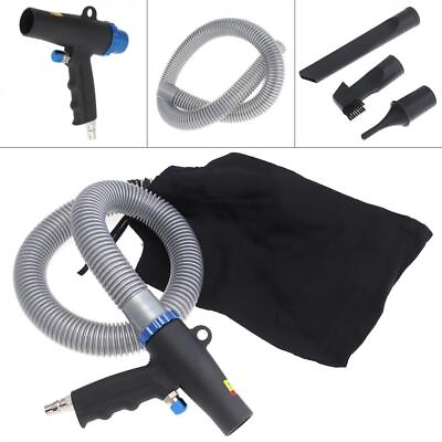 #ad Air Suction Vacuum Blow Gun Kit Workshop Pneumatic Cleaner Dust Removal w $28.31
