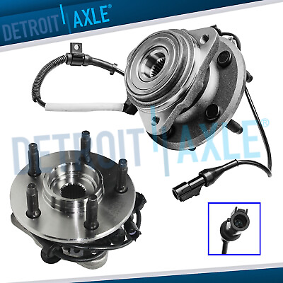#ad Pair Front Wheel Bearing Hub for 2000 2001 2002 2003 2009 Ford Ranger 4WD w ABS $87.67