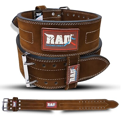 #ad Leather Weight Lifting Belt amp; Powerlifting Belt Strength Training Back Support $37.99