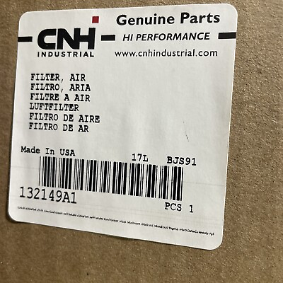 #ad NEW GENUINE CASE AIR FILTER 132149A1 $49.99