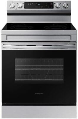 #ad Samsung 6.3 cu. ft. Smart Electric Range w Steam Clean $1180.57