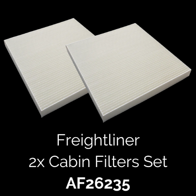 #ad Pair Cabin Air Filter for Freightliner Trucks replace 91559 PA4857 AF26235 24318 $21.99