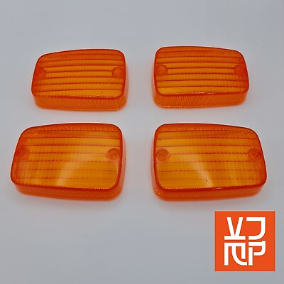 #ad Replacement Suzuki GSXR750 GSXR1100 Slabside Indicator Lens Set of 4 Amber GBP 16.00
