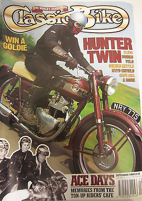 #ad Classic Bike Magazine September 1994 HunterTwin plus Works Velo Suzuki Kettle En $7.61