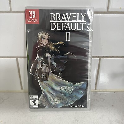 #ad BRAVELY DEFAULT II 2 Brand New Sealed Nintendo Switch 2021 Free Shipping $29.95