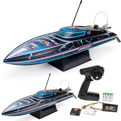 #ad Pro Boat PRB08053T1 Recoil 2 18quot; Self Righting Brushless Deep V RTR Shreddy Boat $199.99