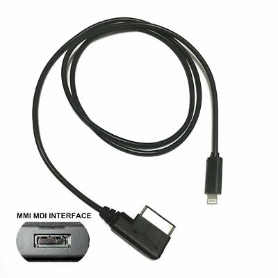 #ad AMI MMI MDI Audio A3 Q5 AUX Cable Music Power Car Interface for iPhone 7 8 X 11 $16.24
