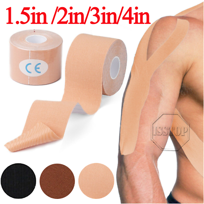 #ad 5M Kinesiology Tape Roll Waterproof Sports Muscle Physio Therapeutic Sticker USA $9.23