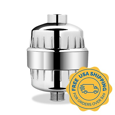 #ad AquaBliss High Output Shower Filter w Replaceable Multi Stage Cartridge SF220 $35.86