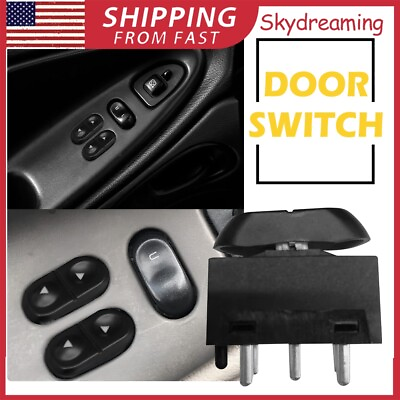 #ad Front or Left Rear Side Power Door Lock Fits Switch For 1994 2004 Ford Mustang $9.99