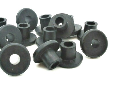 #ad 10mm x 6mm x 19mm Rubber Panel Step Bushings for Wire Cable Tubing $35.00