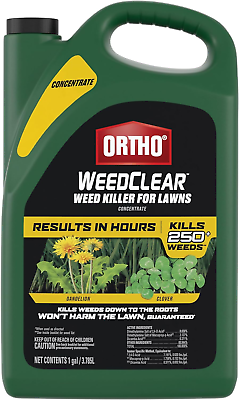 #ad Weedclear Weed Killer for Lawns Concentrate Kills Dandelion and Clover Treats $78.06