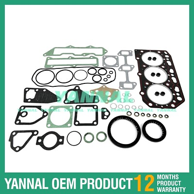 #ad Full Gasket Kit For Yanmar 3D84 Excavator Engine Spare Parts $106.10