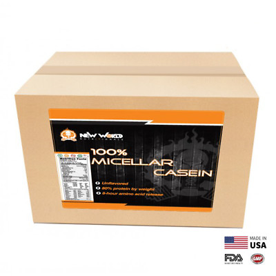 #ad 3lb Bulk Micellar Casein Protein Factory Direct CHOCOLATE $34.97