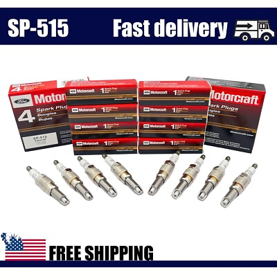 #ad NEW Genuine 8pcs Spark Plug SP 515 For Motorcraft Ford F150 5.4L SP546 OEM US $36.69