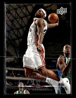 #ad 2008 09 Upper Deck Cleveland Cavaliers LeBron James Cleveland Cavaliers #1 $4.75