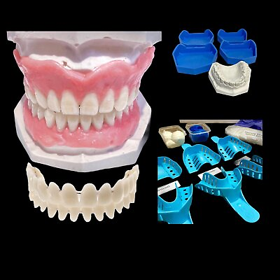 #ad DIY Denture Kit Full Denture Home Denture Kit Dental Putty Impression $98.99