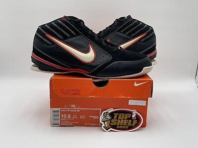 #ad Nike Air Inside BB 2009 Size 10.5 Basketball Authentic Trainer Black $50.00