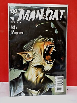 #ad Man Bat #1 DC Comics JUN #x27;06 Bag amp; Board Bruce Jones amp; Mike Huddleston $8.00