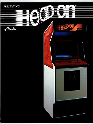 #ad HEAD ON Arcade Game Flyer 1979 Original Vintage Retro 8.5quot; x 11quot; Promo Gremlin $26.57