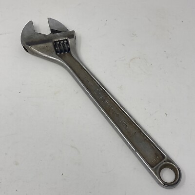 #ad Crescent Wrench Adjustable 12quot; Alloy Steel USA Made Mechanic Shop Tool Crestoloy $24.97