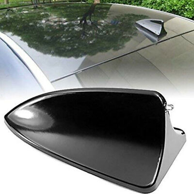 #ad Car Shark Fin Antenna Cover for Hyundai Roof Radio AM FM Signal Aerial Black $7.35