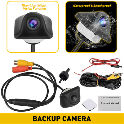 #ad HD Night Vision Car Rear Camera for View Reverse Backup Parking Waterproof 170° $14.29