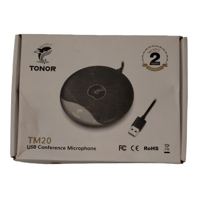 #ad TONOR TM20 Conference Microphone 360° PC condenser Mic Mute Meeting Class Chat $21.99